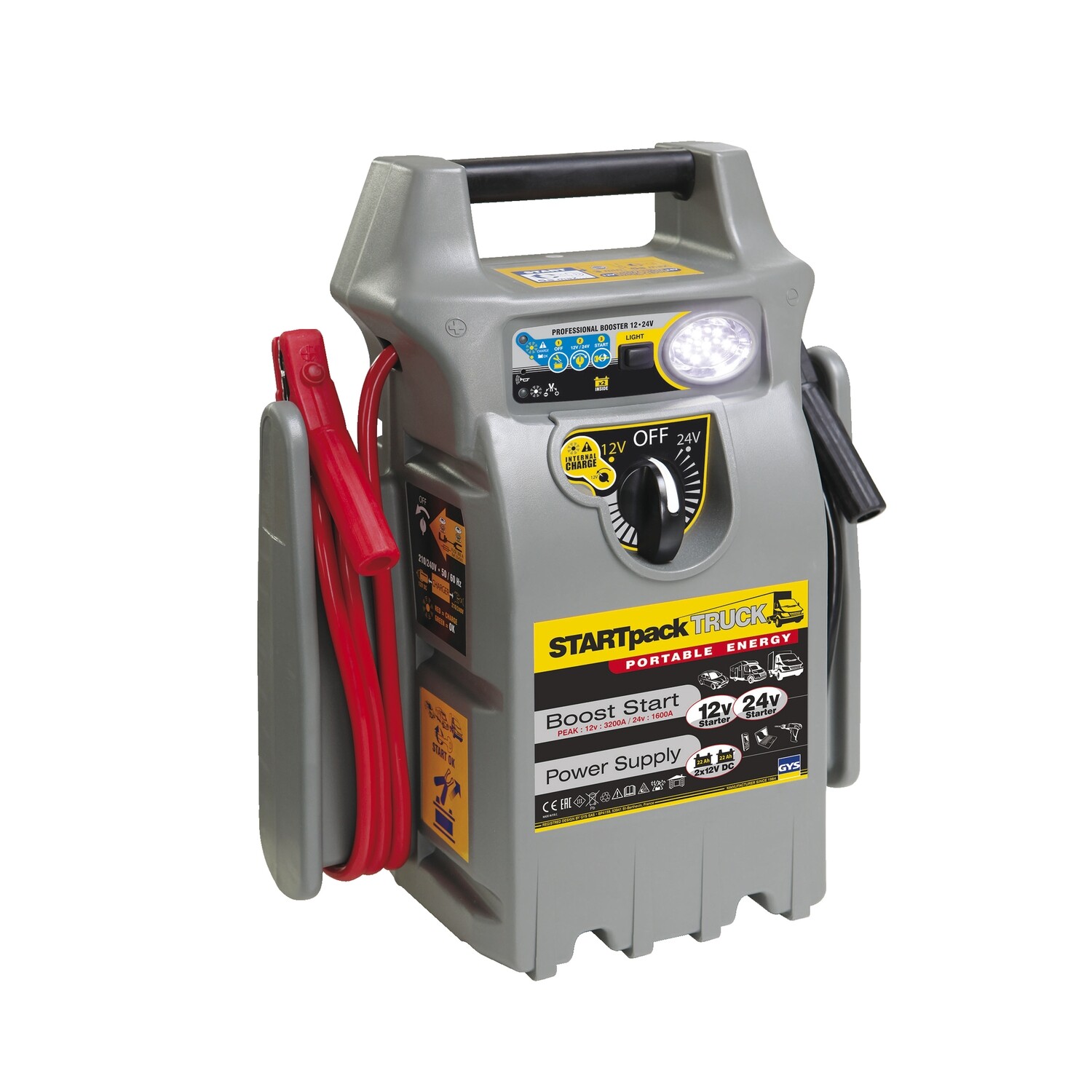 Gys - Booster STARTPACK TRUCK 12 V / 24 V