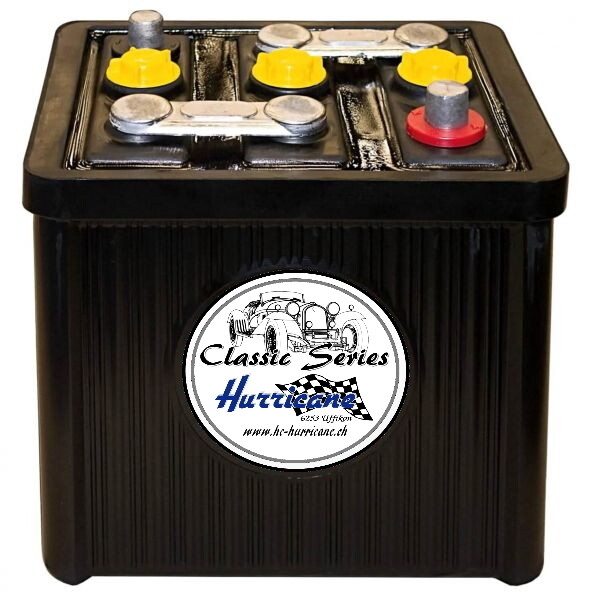 Hurricane Oldtimer Batterie 6 Volt 84 Ah DIN 08411