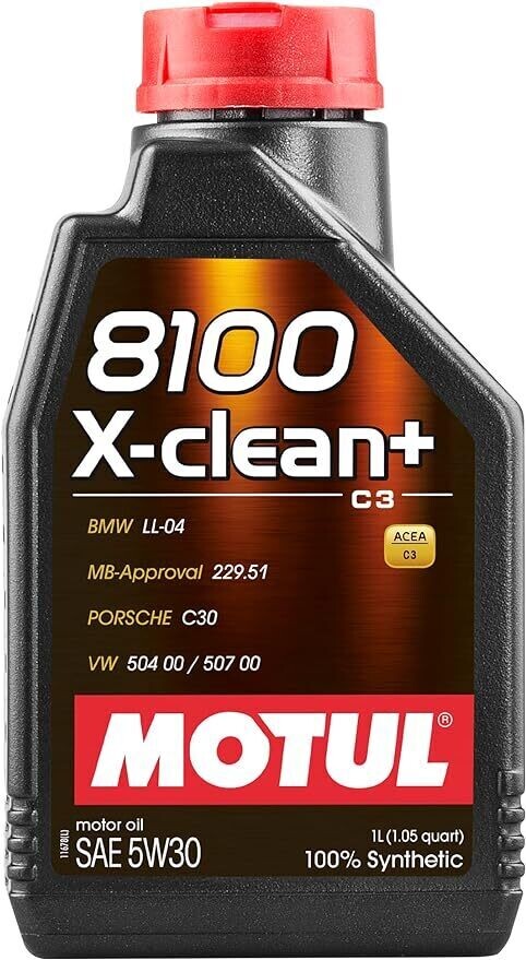 MOTUL 8100 X-CLEAN+ / 5W-30 1L