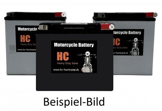 HC6 Motorradbatterie passend für Harley Davidson als Ersatz für 66010-82B