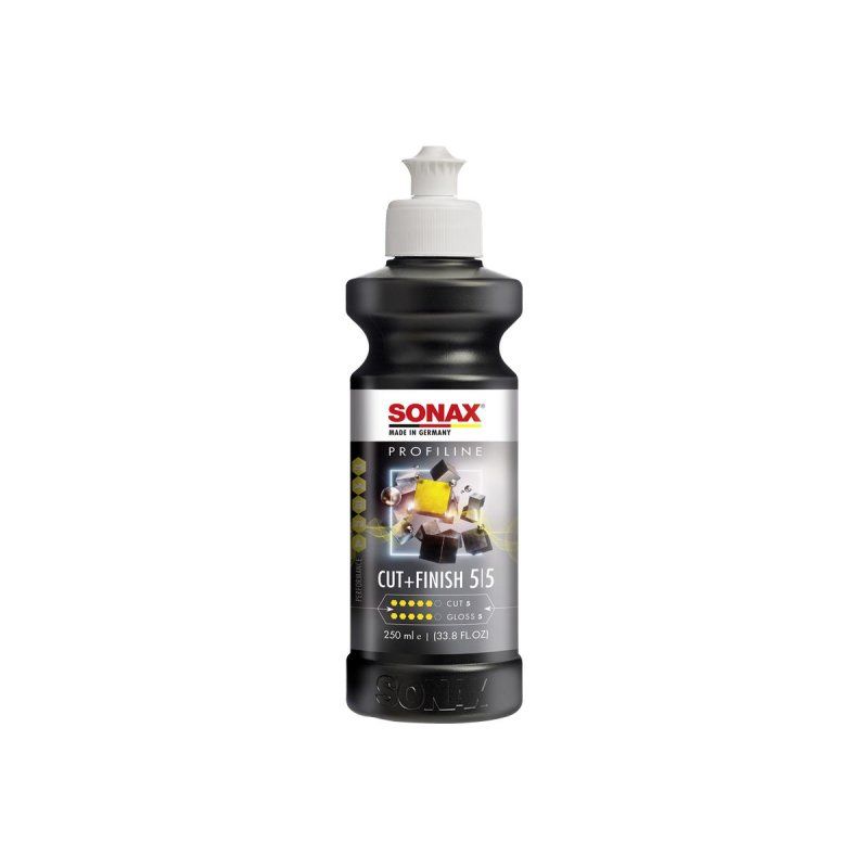 SONAX PROFILINE Politur, Cut + Finish, silikonfrei, 250 ml