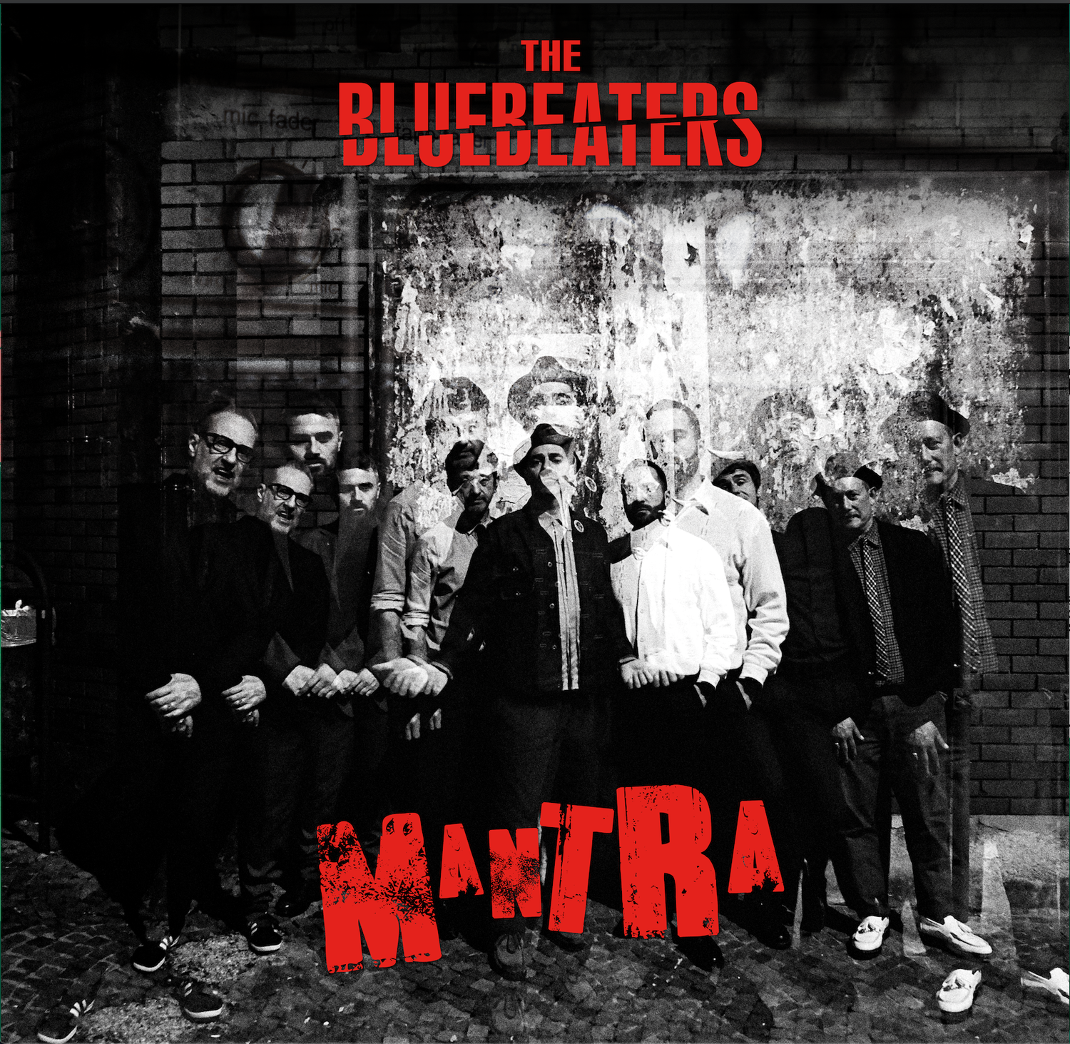 CR003 - THE BLUEBEATERS - MANTRA/MYSTERIOUS DUB by EZRA + poster