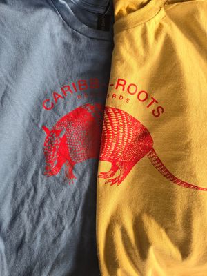 New CARIBB ROOTS TEE - THE Armadillo Red Series