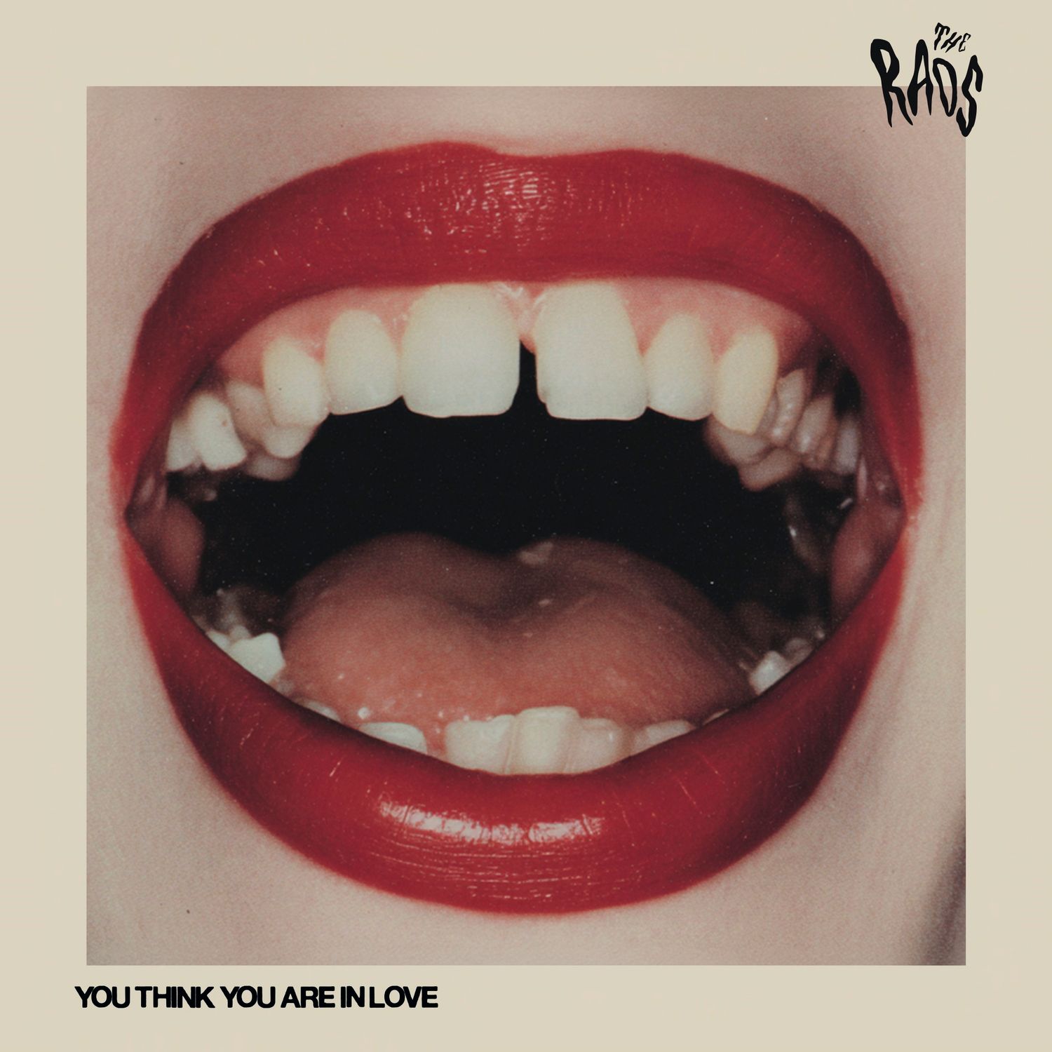 7 INCH - THE RADS - "WHITE MOON/YOU THINK YOU ARE IN LOVE"