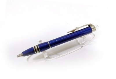 Montblanc Starwalker Cool Blue Ballpoint Pen - 105760