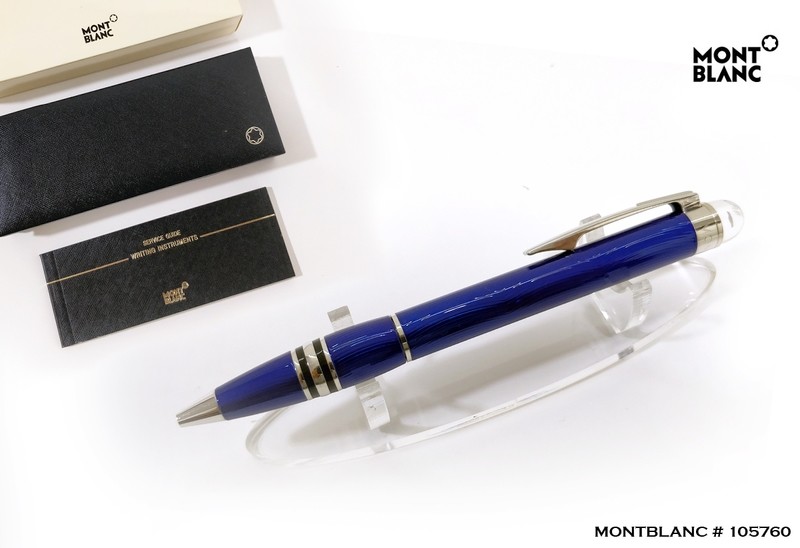 Montblanc Starwalker Cool Blue Ballpoint Pen - 105760