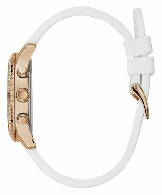 Guess Confetti Analog Rose Gold Dial Women's Watch - W1098L5