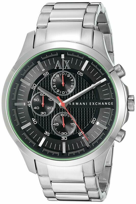 Armani Exchange Hampton Analog Black Dial Men&#39;s Watch - AX2163