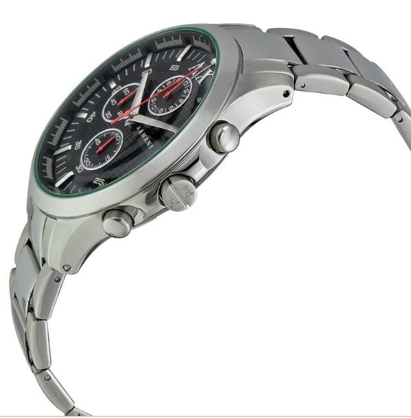 Armani Exchange Hampton Analog Black Dial Men's Watch - AX2163