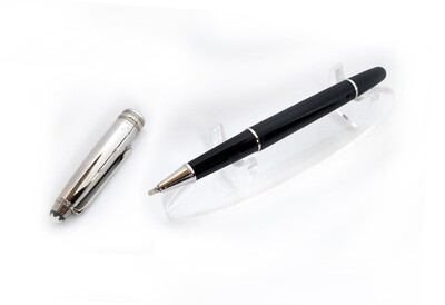 Montblanc Meisterstuck Solitaire Doue Stainless Steel 163 Rollerball Pen - 113339​