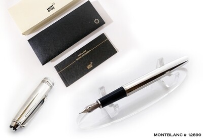 Montblanc Meisterstuck 163 Full Silver Fountain | Ink Pen