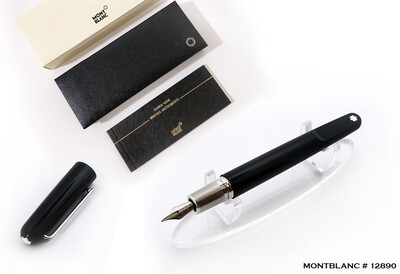 Montblanc M By Marc Newson Fountain | Ink Pen, Precious Black Resin - 113618​