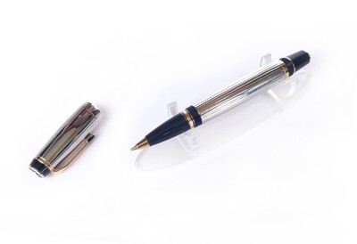 Montblanc Boheme Noir, Platinum Silver, Rollerball Pen