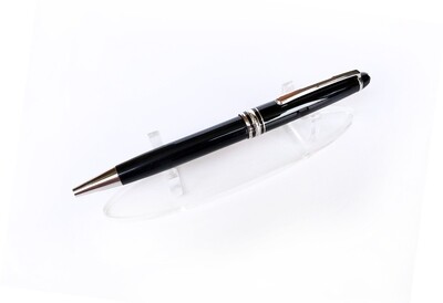 Montblanc Classique Ballpoint Pen – Black With Gold Trims – 2866