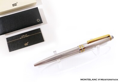 Montblanc Meisterstuck Solitaire 163 Ballpoint Pen with Gold Trim - Refurbished