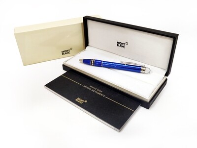 Montblanc Starwalker Cool Blue Ballpoint Pen - 105760