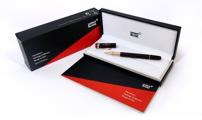 Refurbished Montblanc Heritage Rouge &amp; Noir Tropic Brown Rollerball Pen - 116552