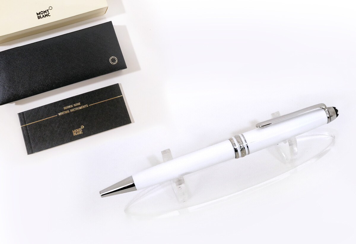 Montblanc Meisterstuck White Solitaire Classique Ballpoint Pen​ - 111939