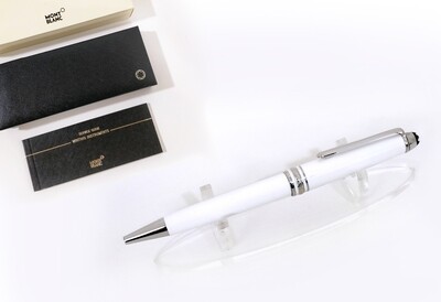 Montblanc Meisterstuck White Solitaire Classique Ballpoint Pen​ - 111939