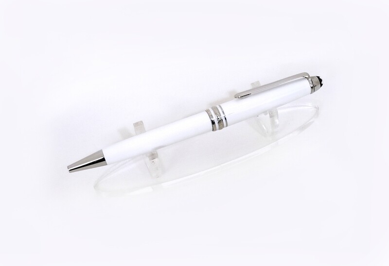 Montblanc Meisterstuck White Solitaire Classique Ballpoint Pen​ - 111939