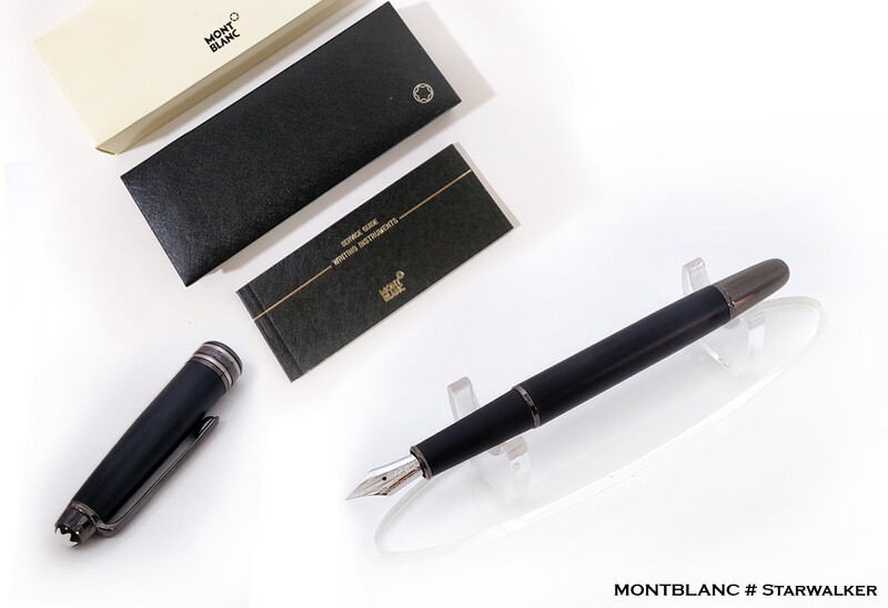 Montblanc Meisterstuck Ultra Black 163 Classique Fountain | Ink Pen