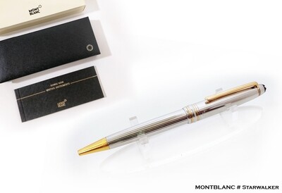 Montblanc Meisterstuck Solitaire​ Sterling Silver 925 Ballpoint Pen - 1648