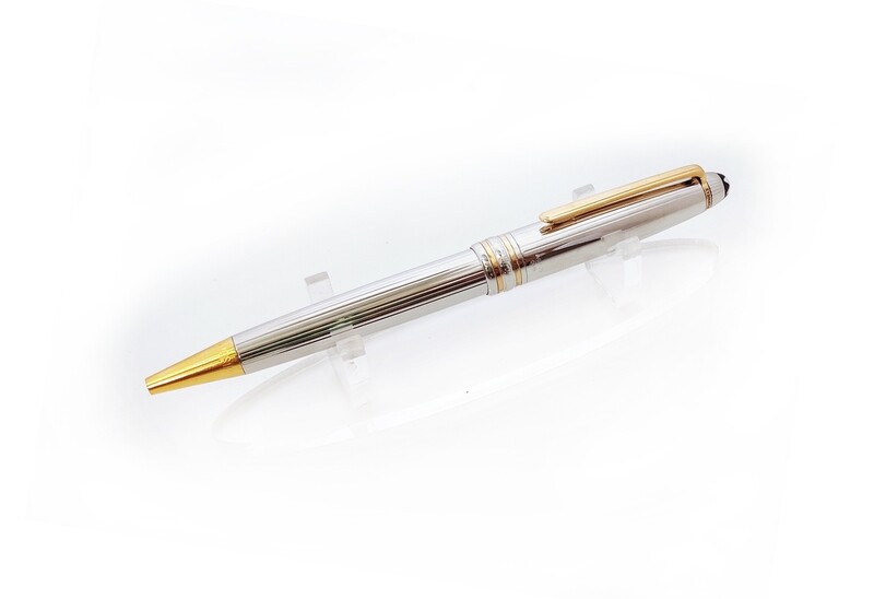 Montblanc Meisterstuck Solitaire​ Sterling Silver 925 Ballpoint Pen - 1648