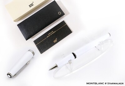 Montblanc Pix 114805 White Rollerball Pen - Refurbished