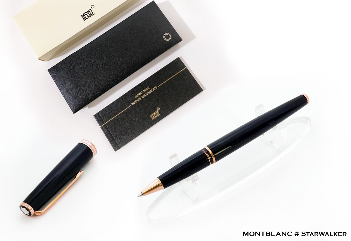 Montblanc Pix Black Rollerball Pen - Refurbished