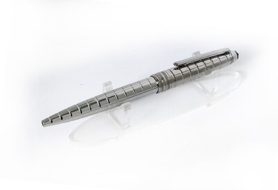 Montblanc Meisterstuck Solitaire Platinum-Plated Facet Ballpoint Pen - 38248