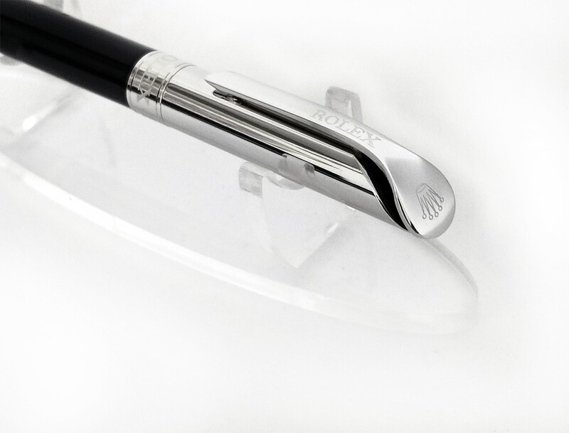 Beautifully Crafted Rolex Black | Silver​ Masterpiece Collection Ballpoint Pen - Refurbished