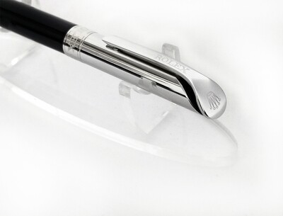 Beautifully Crafted Rolex Black | Silver​ Masterpiece Collection Ballpoint Pen - Refurbished