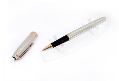 Montblanc Meisterstuck Solitaire Sterling Silver Classique Pen - With Copper Trims - Refurbished​