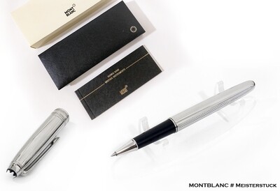 Montblanc Meisterstuck Solitaire Platinum Coated Rollerball pen - Refurbished