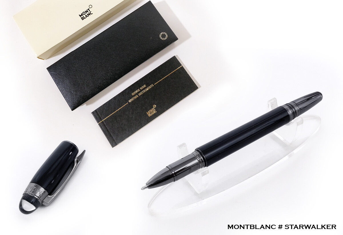 Montblanc Starwalker Rollerball Pen, Midnight Black