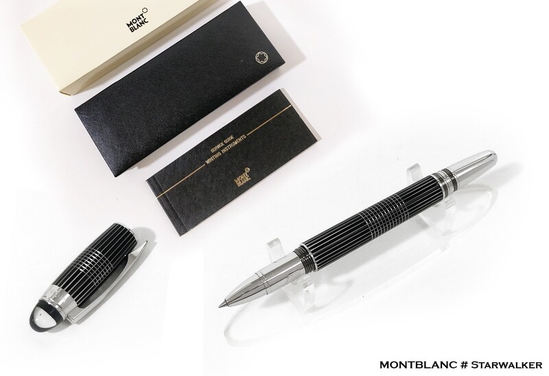 Montblanc Starwalker Silver Metal Rollerball Pen - Refurbished