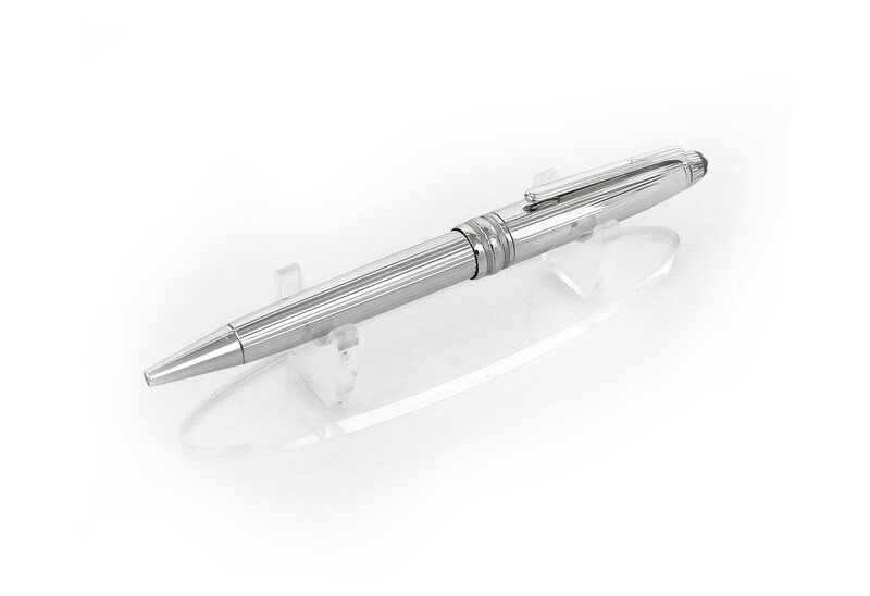 Montblanc Meisterstuck 163 Full Silver Ballpoint Pen