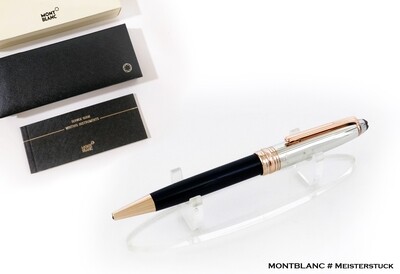 Montblanc Meisterstuck Solitaire 163 Doue Ballpoint Pen with Copper Trim - Refurbished