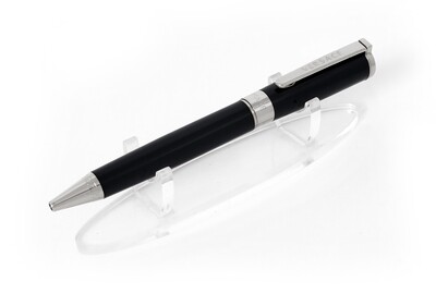 Versace VRJCA0123 Olympia Black Silver Ballpoint Pen​ - Refurbished