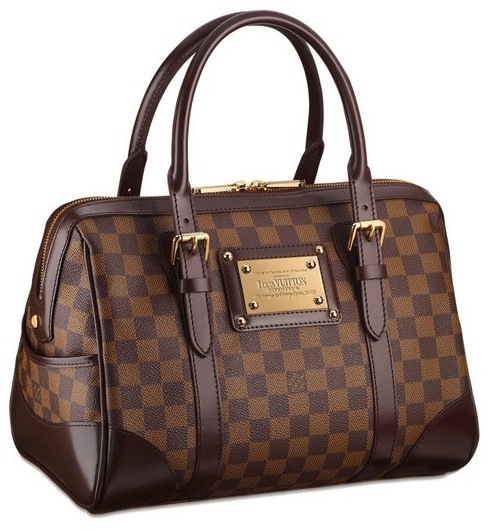 Brand New Louis Vuitton Damier Ebene Berkeley Women&#39;s Bag