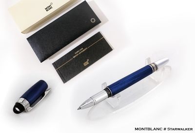 Montblanc Starwalker Cool Blue Rollerball Pen - Refurbished