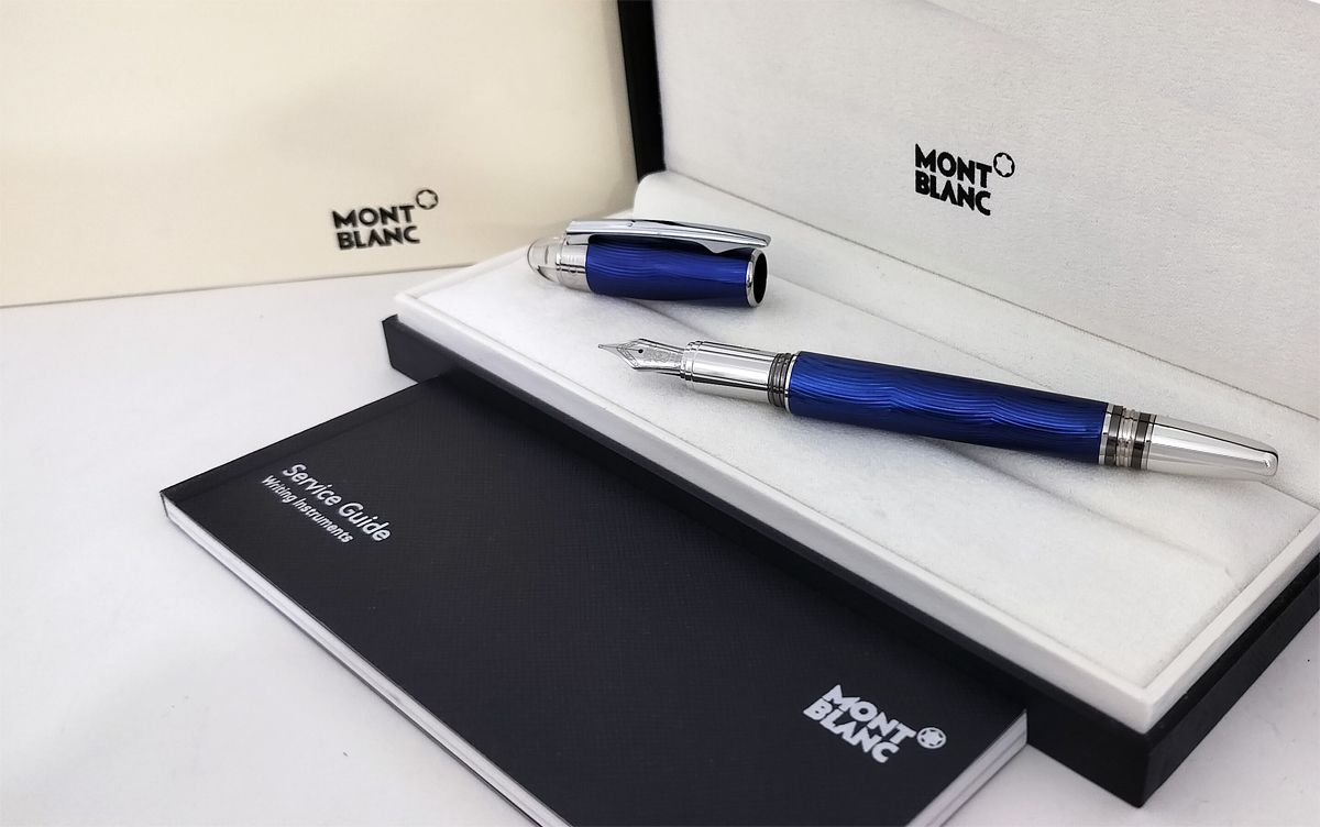 Montblanc Starwalker Cool Blue Fountain | Ink Pen - 9976