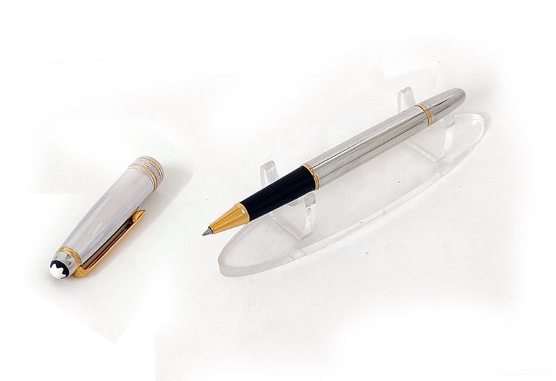 Montblanc Meisterstück Solitaire Platinum Classique 163 Rollerball Pen - Refurbished