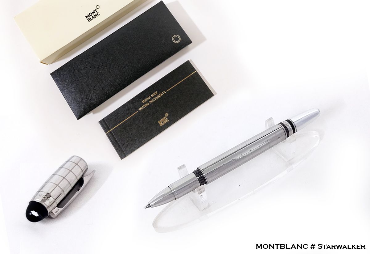 Montblanc Starwalker Stainless Steel Rollerball Pen - Refurbished