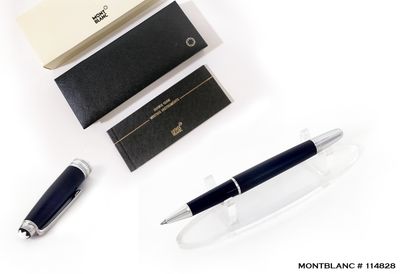 Montblanc Meisterstuck Ultra Black 163 Classique Rollerball Pen - 114828