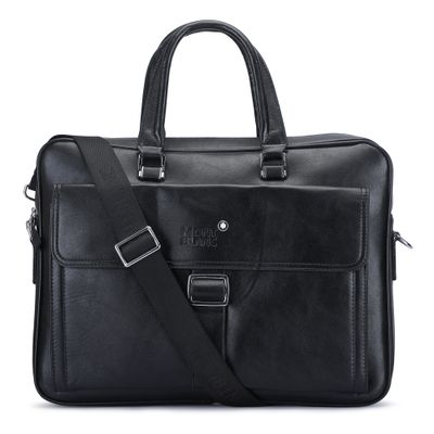 Montblanc Unisex Business Document 15.6-inch Laptop Bag | Case | Briefcase