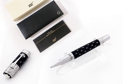 Montblanc Limited Edition 2010 Im Elisabeth Black / Silver Rollerball Pen