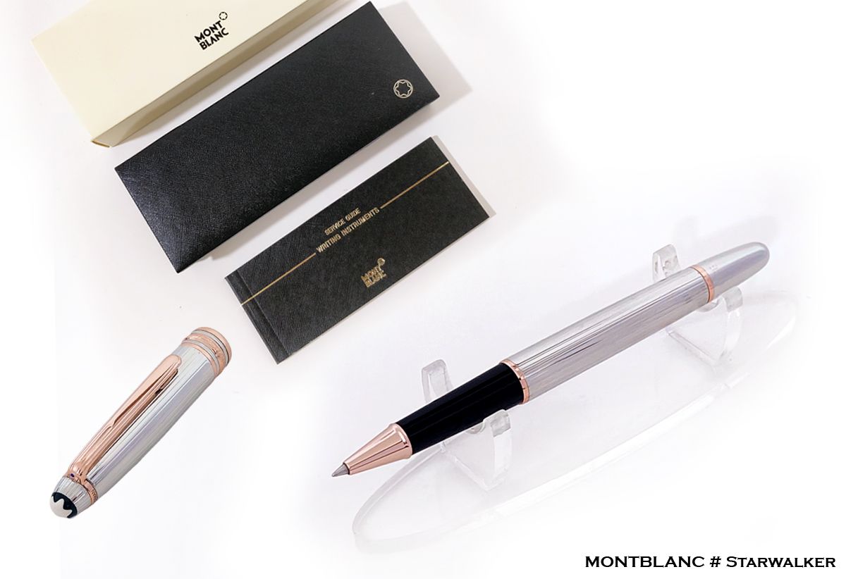 Montblanc Meisterstuck Solitaire 925 Sterling Silver Rollerball Pen