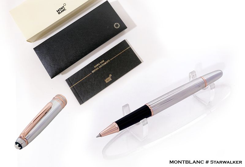 Montblanc Meisterstuck Solitaire 925 Sterling Silver Rollerball Pen