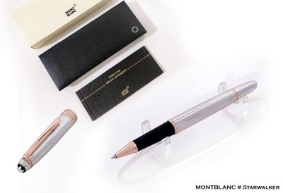 Montblanc Meisterstuck Solitaire 925 Sterling Silver Rollerball Pen